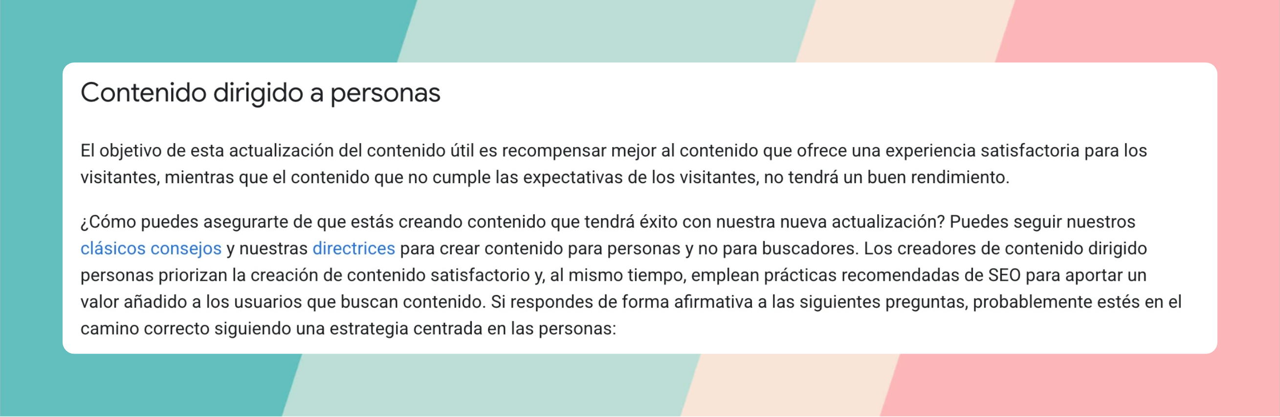 Helpful Content Update de Google