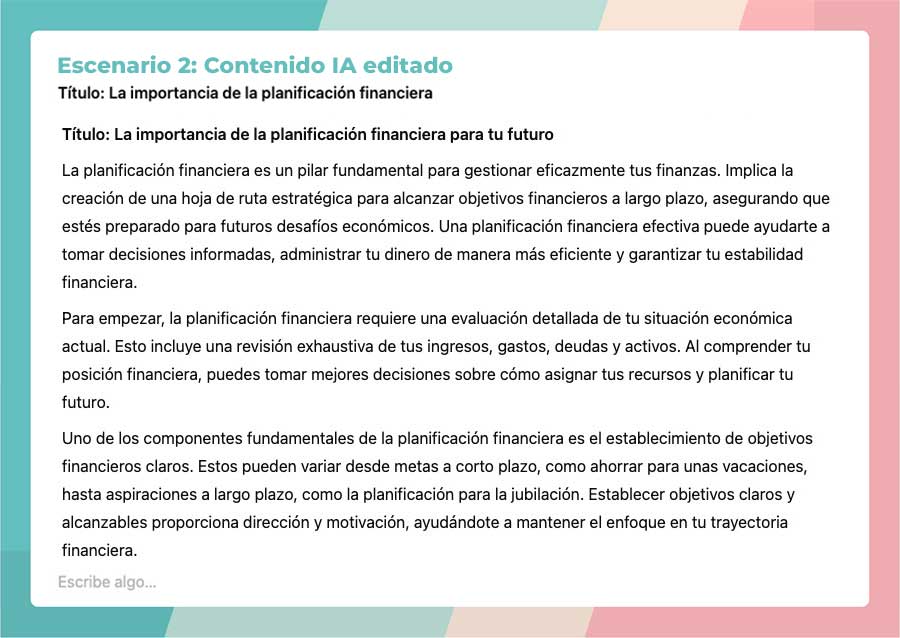 Escenario número 2 del impacto de la IA según Google